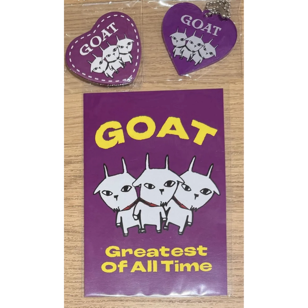 King & Prince(キングアンドプリンス)のGOAT 岸優太 Number_i 缶バッジ アクリルキーホルダー ポストカード エンタメ/ホビーのタレントグッズ(アイドルグッズ)の商品写真