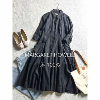 MARGARET HOWELL - マーガレットハウエル ワンピース ロング MARGARET HOWELL - マーガレットハウエル ワンピース ロング
