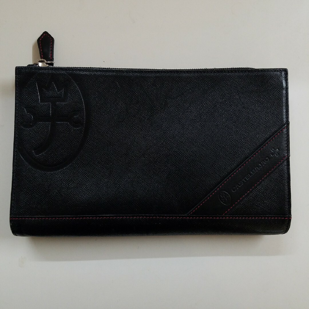 CASTELBAJAC - CASTELBAJAC Leather Clutch Bag セカンドバッグ CASTELBAJAC - CASTELBAJAC Leather Clutch Bag セカンドバッグ