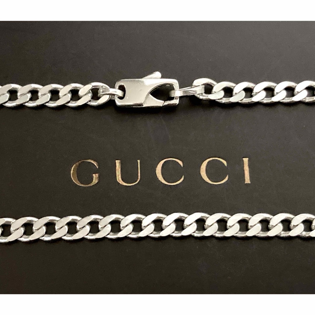 GUCCI - 正規品/希少/美品 グッチ 太め 喜平チェーンネックレス GUCCI - 正規品/希少/美品 グッチ 太め 喜平チェーンネックレス