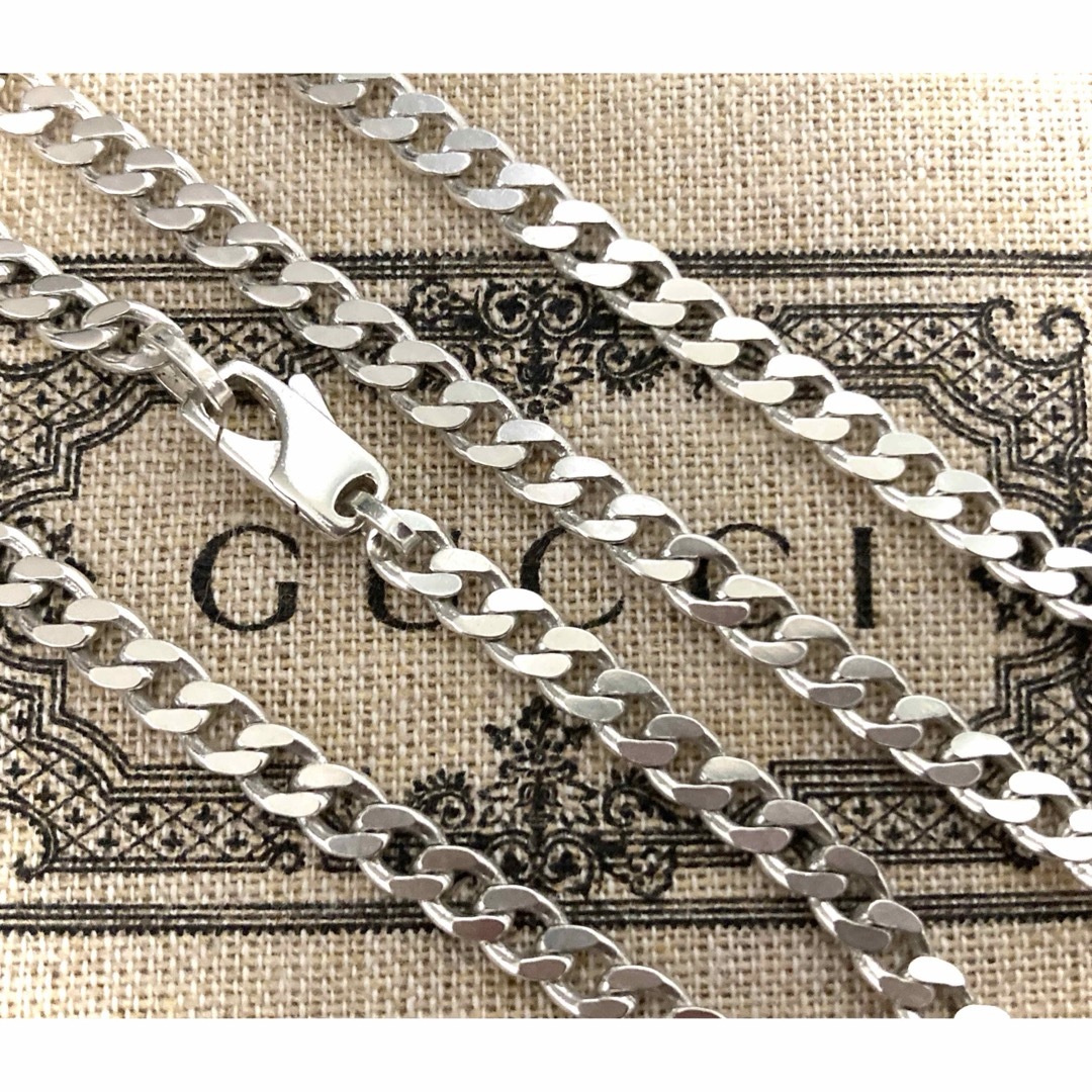 GUCCI - 正規品/希少/美品 グッチ 太め 喜平チェーンネックレス GUCCI - 正規品/希少/美品 グッチ 太め 喜平チェーンネックレス