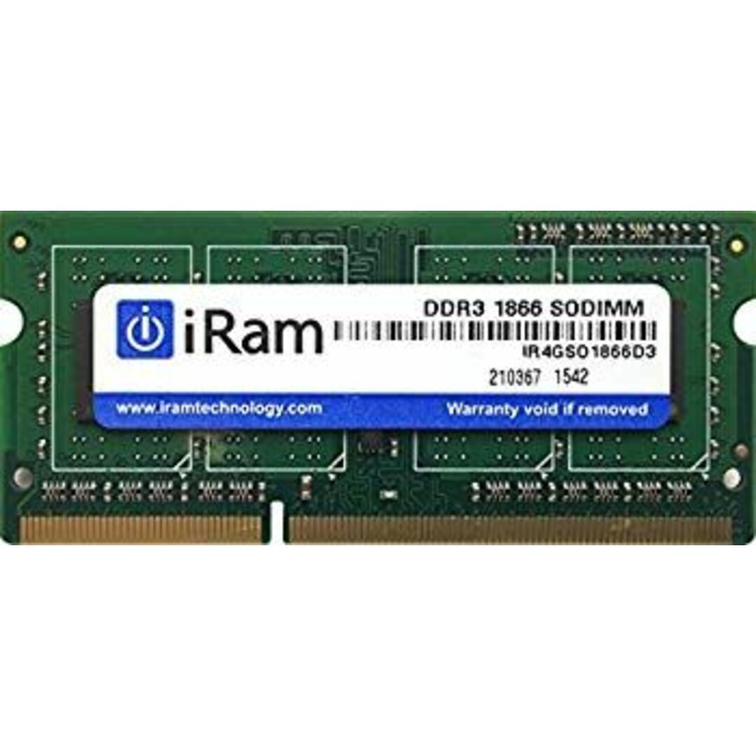 iRam Technology iMac(Late2015 27インチRetina 5K)用メモリ4GB w17b8b5 スマホ/家電/カメラのPC/タブレット(PCパーツ)の商品写真