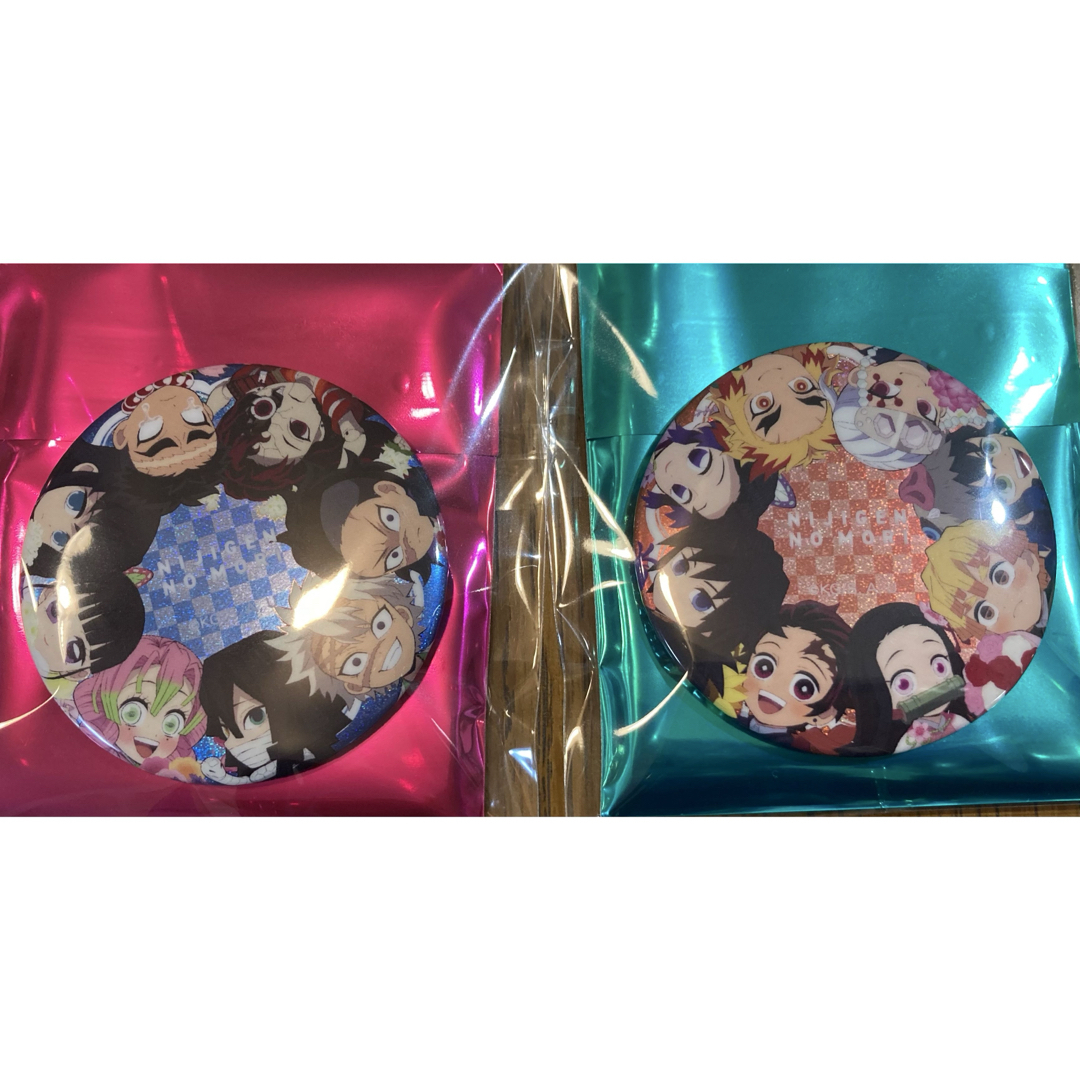 鬼滅の刃 - ニジゲンノモリ 鬼滅の刃 缶バッジ シークレット 2点 鬼滅の刃 - ニジゲンノモリ 鬼滅の刃 缶バッジ シークレット 2点