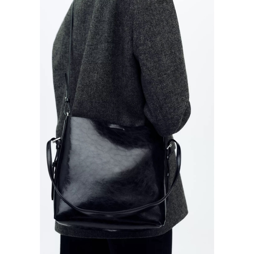 ZARA - 即発送 完売品 ZARA ミニシティバッグ バケットバッグ ZARA - 即発送 完売品 ZARA ミニシティバッグ バケットバッグ
