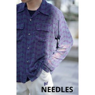 Needles - 深瀬さん 着用 Needles シャツの通販 by K Needles - 深瀬さん 着用 Needles シャツの通販 by K