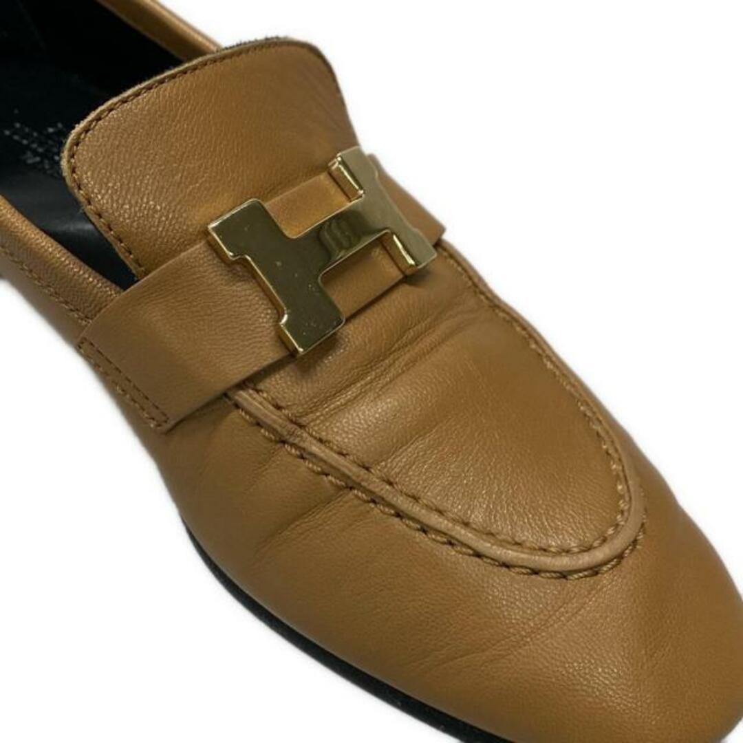 HERMES - HERMES(エルメス) ローファー 35 レディース モカシン HERMES - HERMES(エルメス) ローファー 35 レディース モカシン