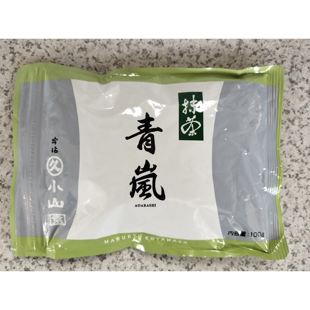説明欄必読】宇治 丸久小山園 抹茶 青嵐100g袋入 匿名配送の通販 説明欄必読】宇治 丸久小山園 抹茶 青嵐100g袋入 匿名配送の通販