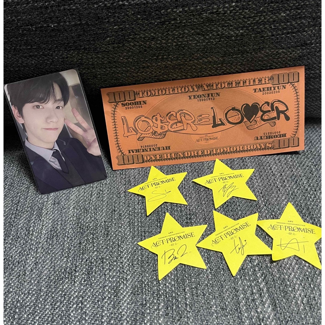 TOMORROW X TOGETHER - TXT スビン ACT : PROMISE FC特典 トレカ TOMORROW X TOGETHER - TXT スビン ACT : PROMISE FC特典 トレカ