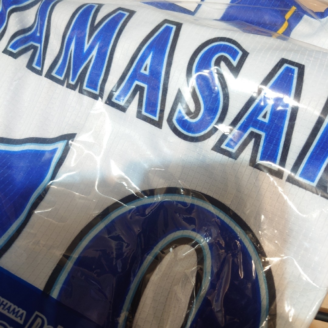 横浜DeNAベイスターズ 19山崎康晃 ホームユニフォーム Lサイズの 横浜DeNAベイスターズ 19山崎康晃 ホームユニフォーム Lサイズの