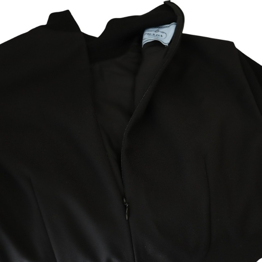 PRADA - プラダ ハイネックワンピース 長袖 38S 黒 P3H37 S222 PRADA - プラダ ハイネックワンピース 長袖 38S 黒 P3H37 S222