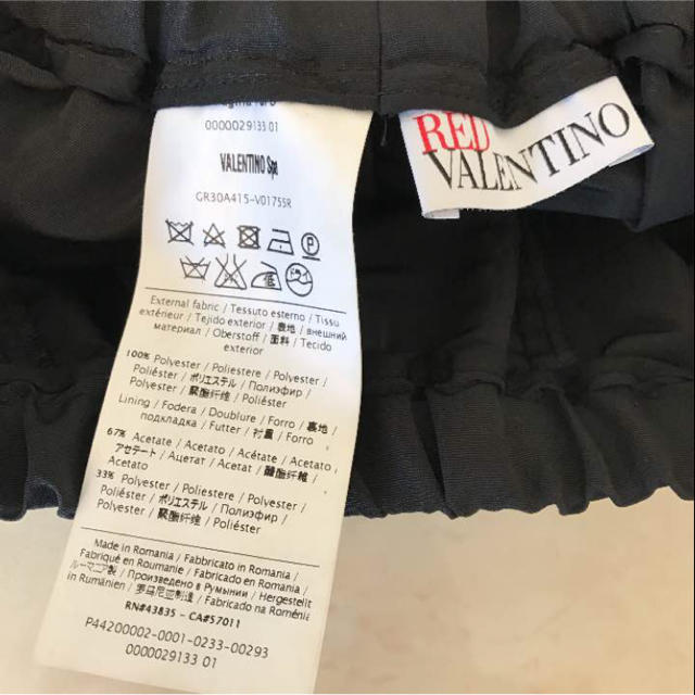 RED VALENTINO(レッドヴァレンティノ)のレッドヴァレンティノ ☆ショートパンツ☆ 黒 レディースのパンツ(ショートパンツ)の商品写真