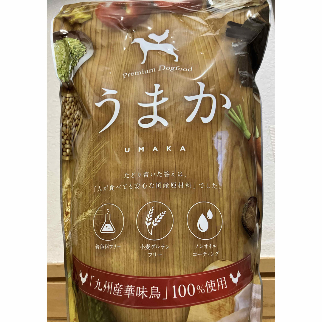 博多華味鳥 - 【送料無料】プレミアムドッグフード うまか 1.5kg 博多華味鳥 - 【送料無料】プレミアムドッグフード うまか 1.5kg