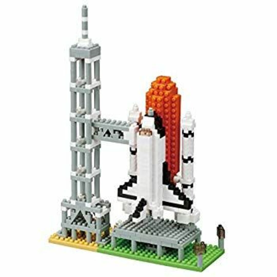 ナノブロック スペースシャトル発射台 NBH_131 ggw725x キッズ/ベビー/マタニティのおもちゃ(積み木/ブロック)の商品写真