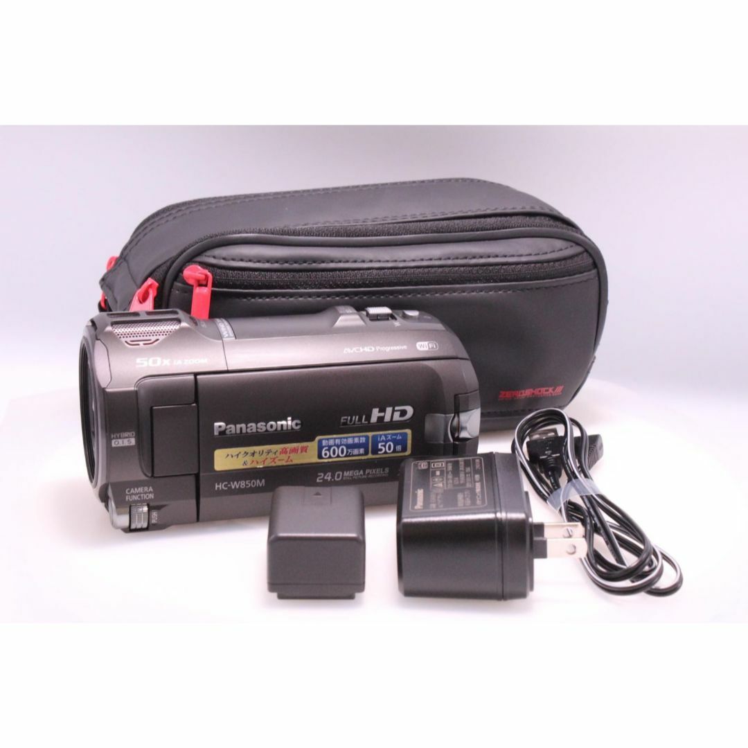 Panasonic - Panasonic HC-W850M-K ビデオカメラ ブラックの通販 Panasonic - Panasonic HC-W850M-K ビデオカメラ ブラックの通販