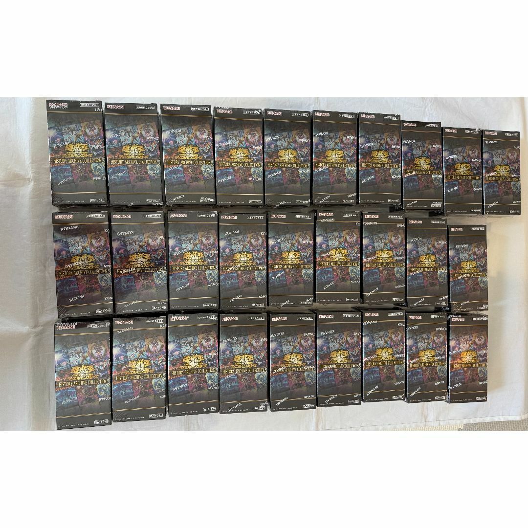 遊戯王 ヒストリーアーカイブコレクション 新品未開封 28BOX シュリンク付