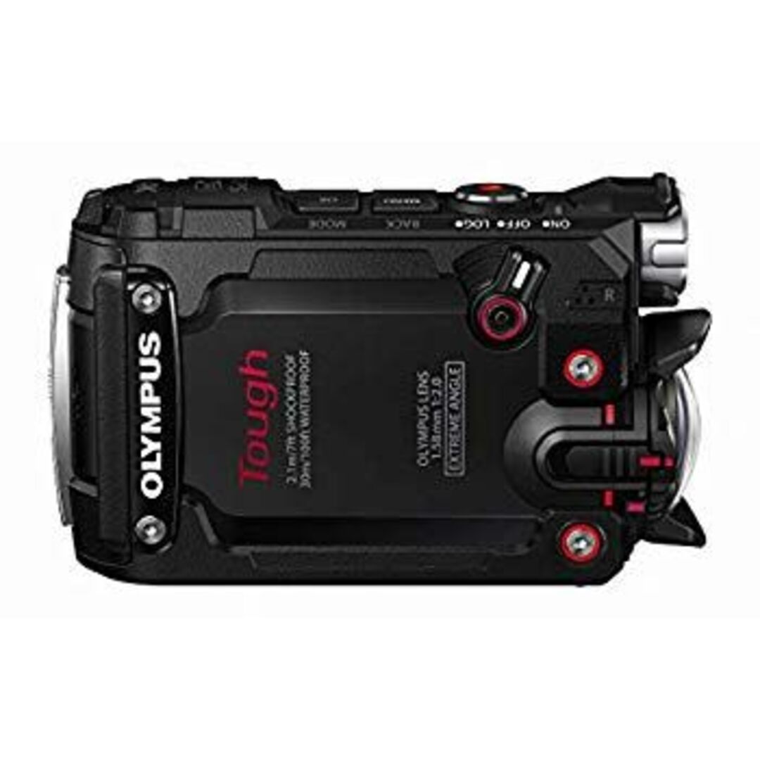 OLYMPUS アクションカメラ STYLUS TG-Tracker ブラック 防水性能30m 耐衝撃2.1m 耐荷重100kgf 防塵 耐低温-10℃ 2zzhgl6 スマホ/家電/カメラのカメラ(その他)の商品写真