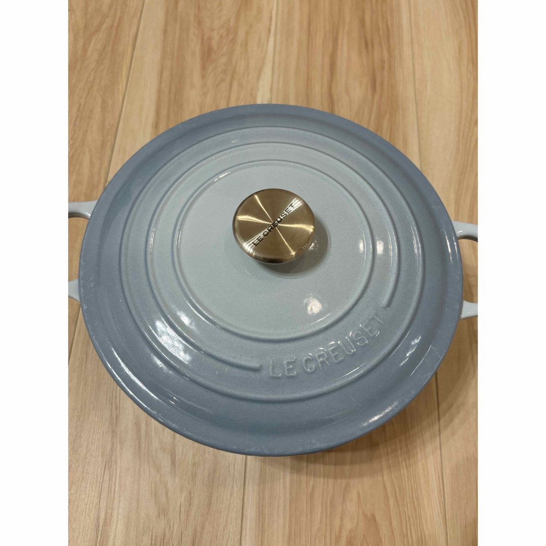LE CREUSET - 【値下げ】ルクルーゼ ココットロンド 鍋 24cm LE CREUSET - 【値下げ】ルクルーゼ ココットロンド 鍋 24cm