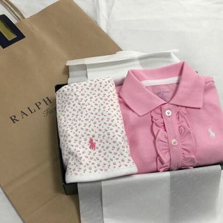 ラルフローレン(Ralph Lauren)ののんた様専用 新品☆ラルフローレン ロンパース12M&靴下(ロンパース)