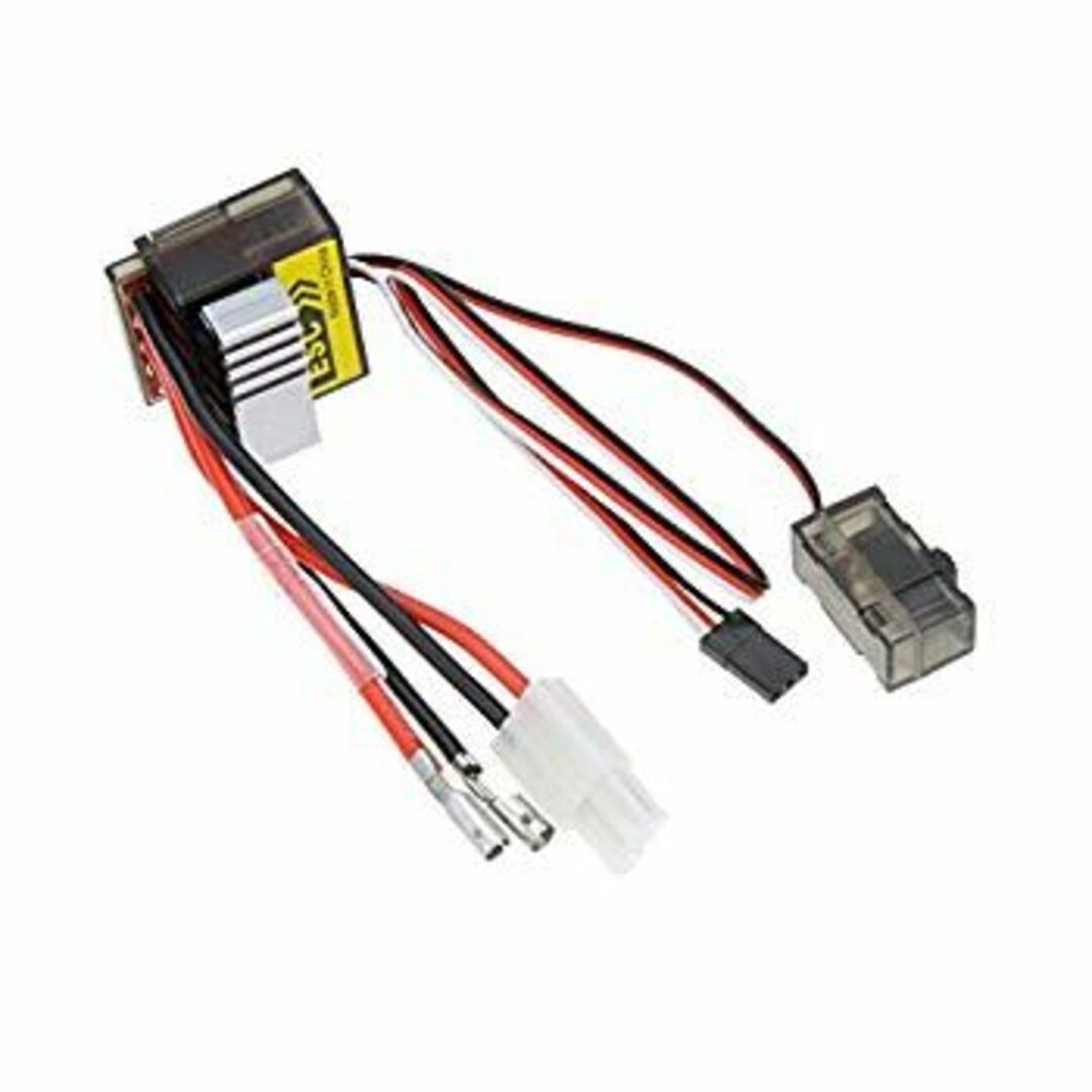 GoolRC 320A ブラシ ESC 電子スピードコントローラー リバース付き 1/8 1/10 RC カー 車 オフロード車 モンスター トラック ボート用 2zzhgl6 エンタメ/ホビーのおもちゃ/ぬいぐるみ(ホビーラジコン)の商品写真