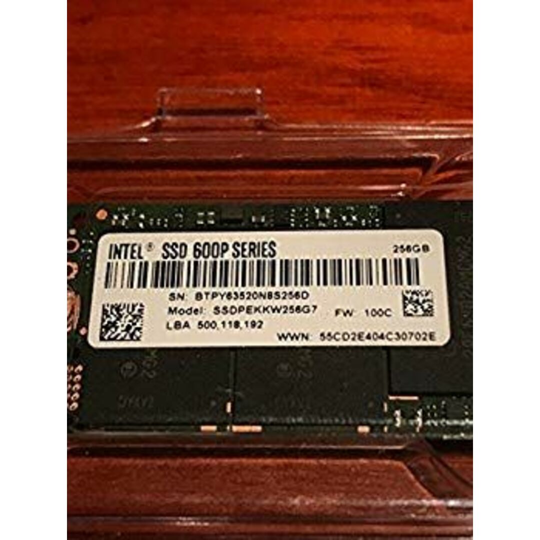 インテル SSD 600pシリーズ 256GB M.2 PCIEx4 2zzhgl6 インテリア/住まい/日用品の文房具(その他)の商品写真