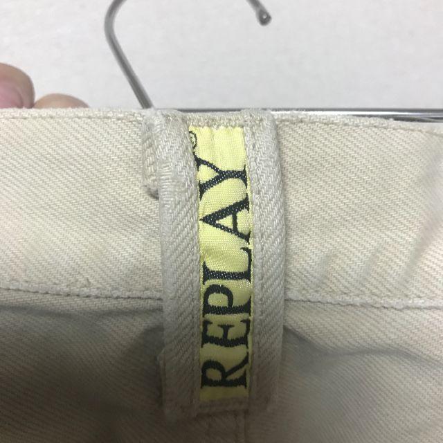 Replay(リプレイ)のREPLAY パンツ ベージュ チノパン 901 イタリア製 W30（７２ｃｍ） メンズのパンツ(デニム/ジーンズ)の商品写真