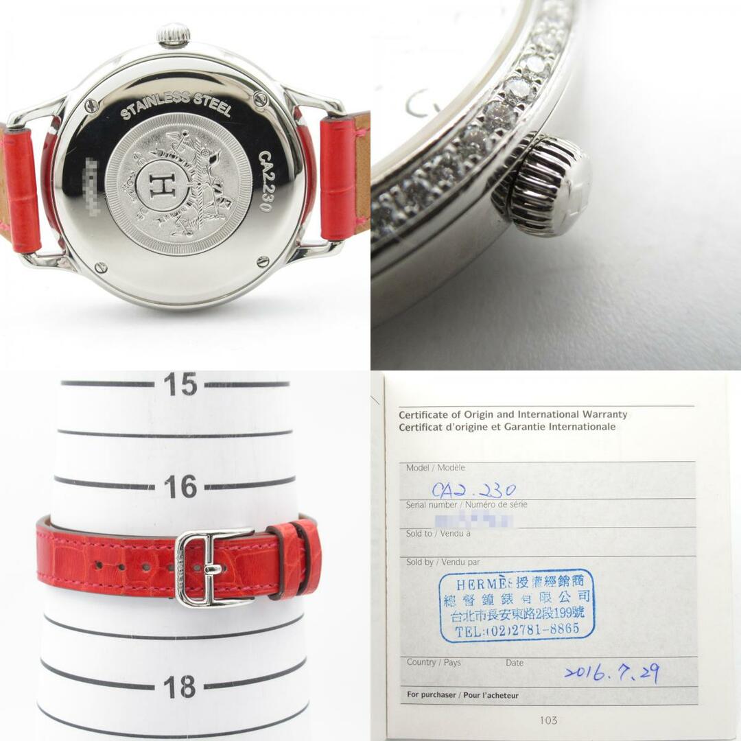 HERMES - エルメス スリム ドゥ エルメス 腕時計 CA2.230の通販 HERMES - エルメス スリム ドゥ エルメス 腕時計 CA2.230の通販