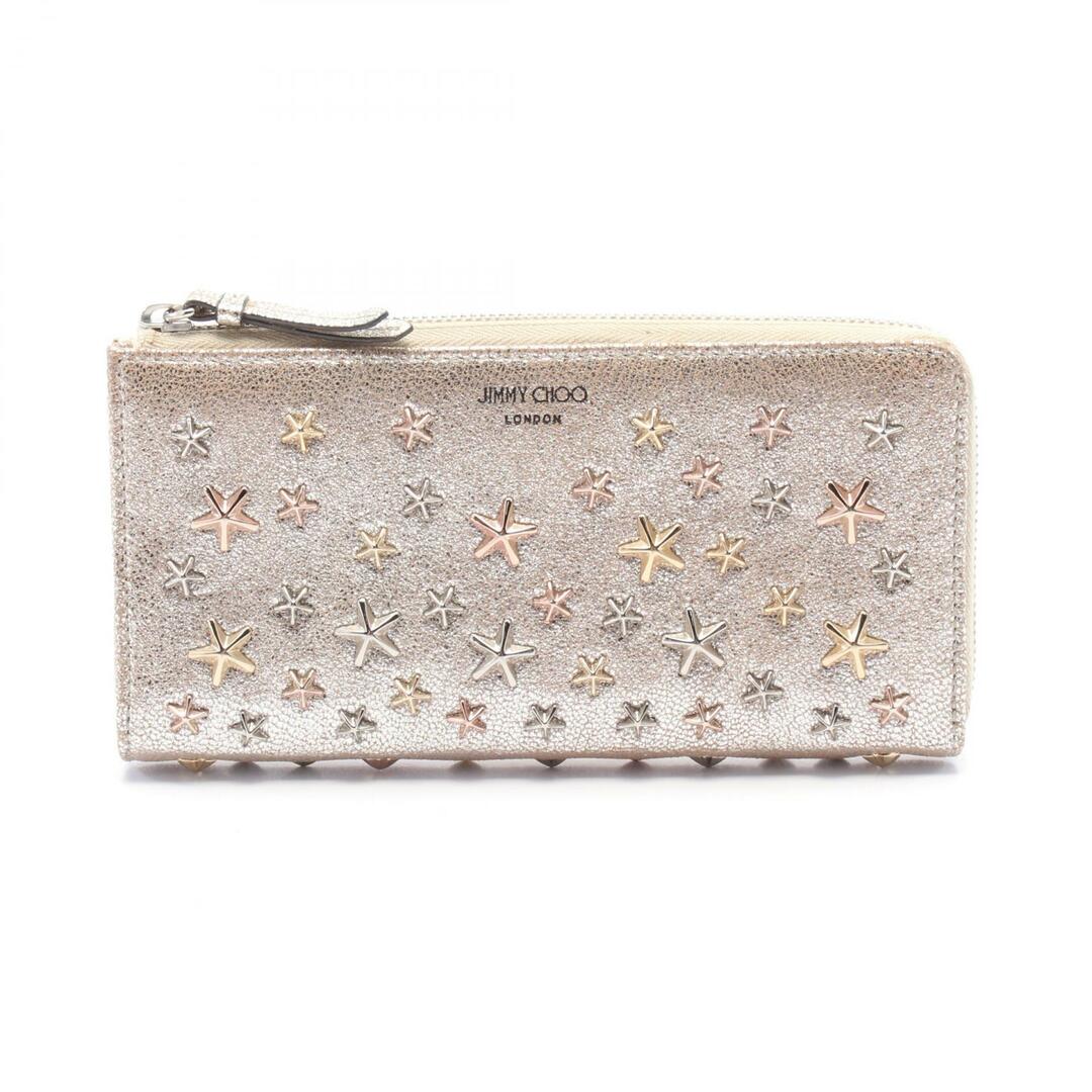 JIMMY CHOO - ジミーチュウ スタースタッズ L型ファスナー長財布 JIMMY CHOO - ジミーチュウ スタースタッズ L型ファスナー長財布