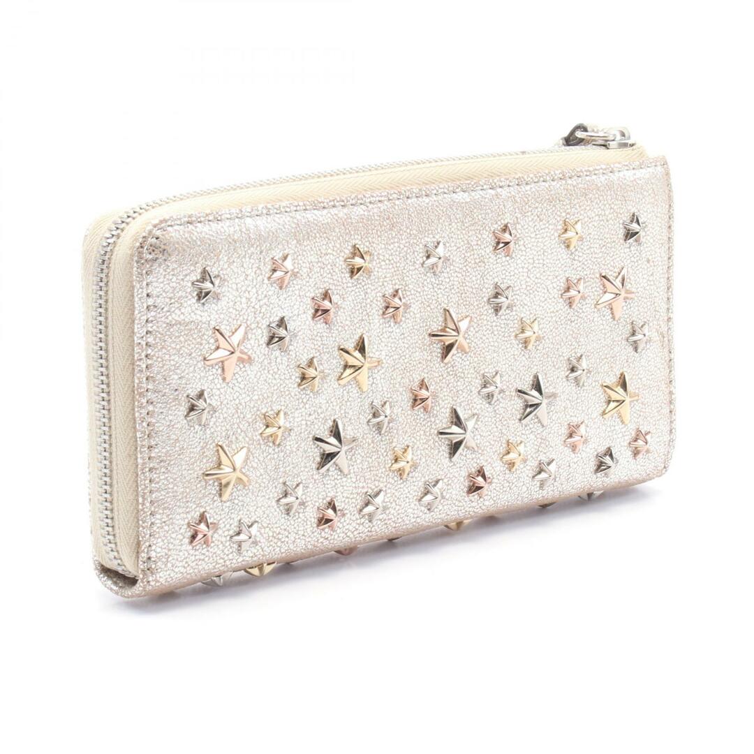 JIMMY CHOO - ジミーチュウ スタースタッズ L型ファスナー長財布 JIMMY CHOO - ジミーチュウ スタースタッズ L型ファスナー長財布