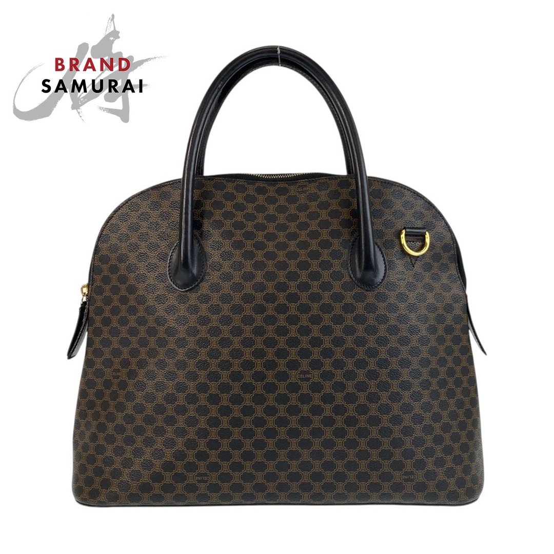 CELINE - 美品 CELINE セリーヌ ヴィンテージ マカダム ブラウン CELINE - 美品 CELINE セリーヌ ヴィンテージ マカダム ブラウン