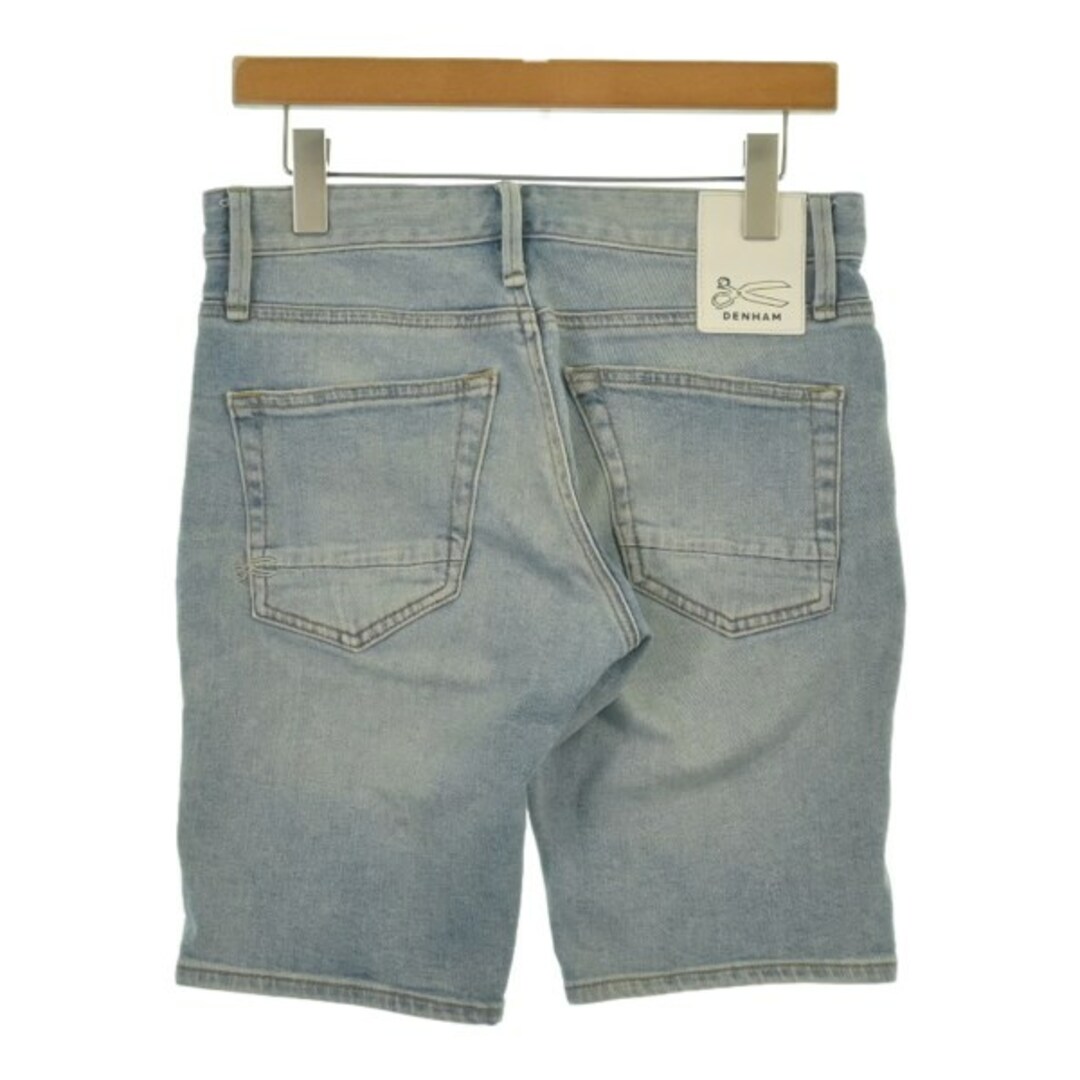 DENHAM - DENHAM デンハム ショートパンツ 28(S位) 水色(デニム DENHAM - DENHAM デンハム ショートパンツ 28(S位) 水色(デニム