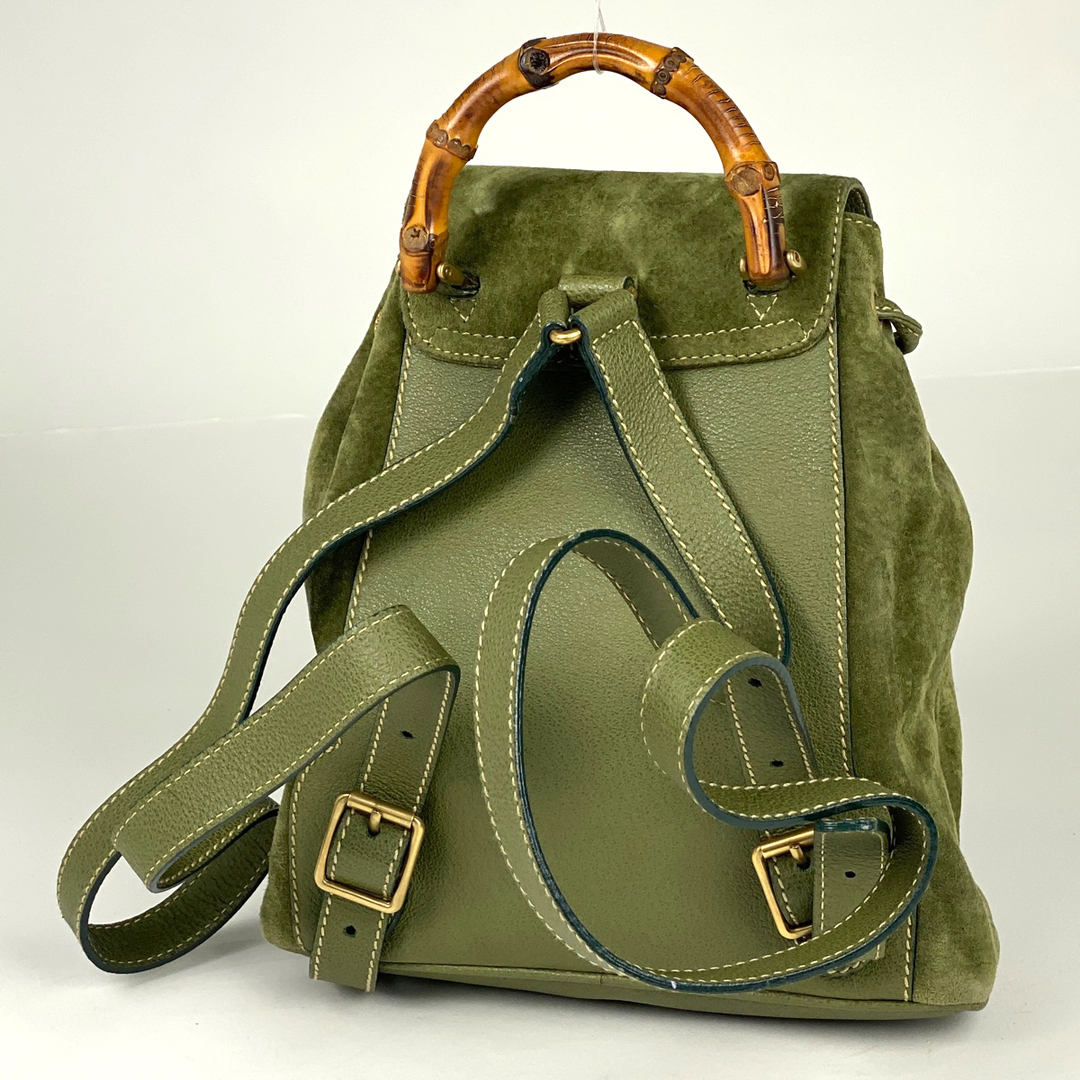 GUCCI - グッチ バンブー ミニ リュックサック レディース GUCCI - グッチ バンブー ミニ リュックサック レディース