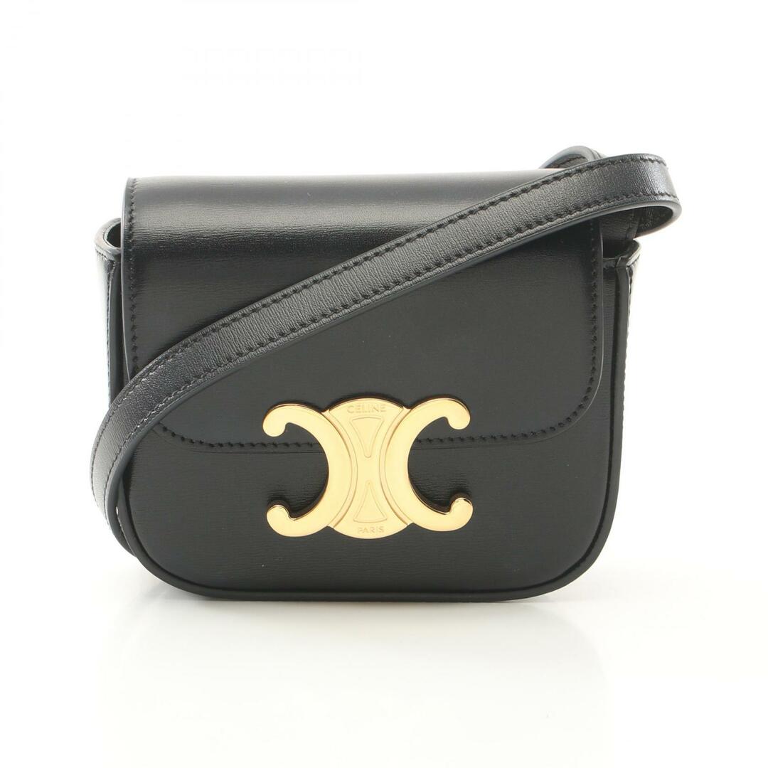 CELINE - セリーヌ ミニクロード トリオンフ ショルダーバッグの CELINE - セリーヌ ミニクロード トリオンフ ショルダーバッグの