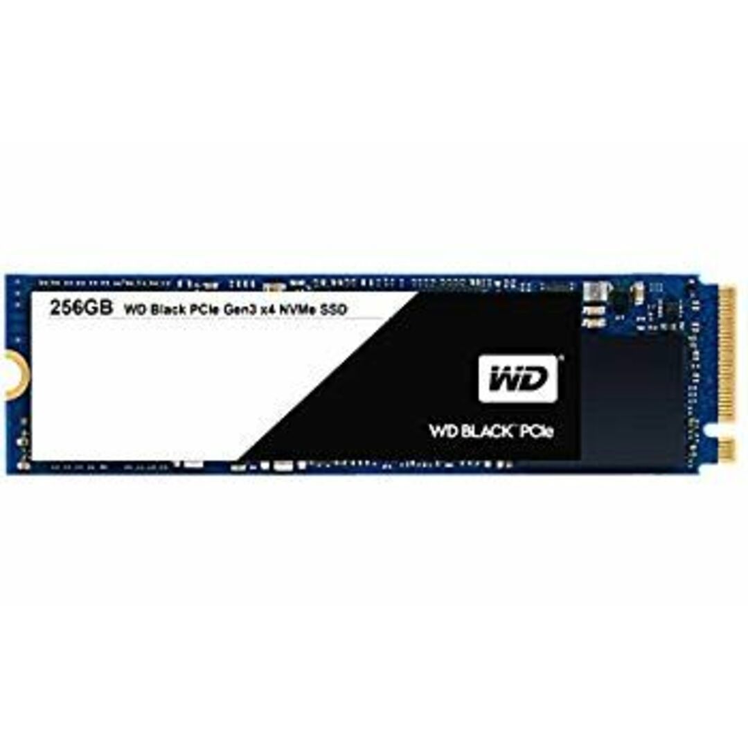 WD 内蔵SSD M.2-2280 / 256GB / WD Black / PCIe Gen3 NVMe / 5年保証 / WDS256G1X0C dwos6rj スマホ/家電/カメラのPC/タブレット(PCパーツ)の商品写真