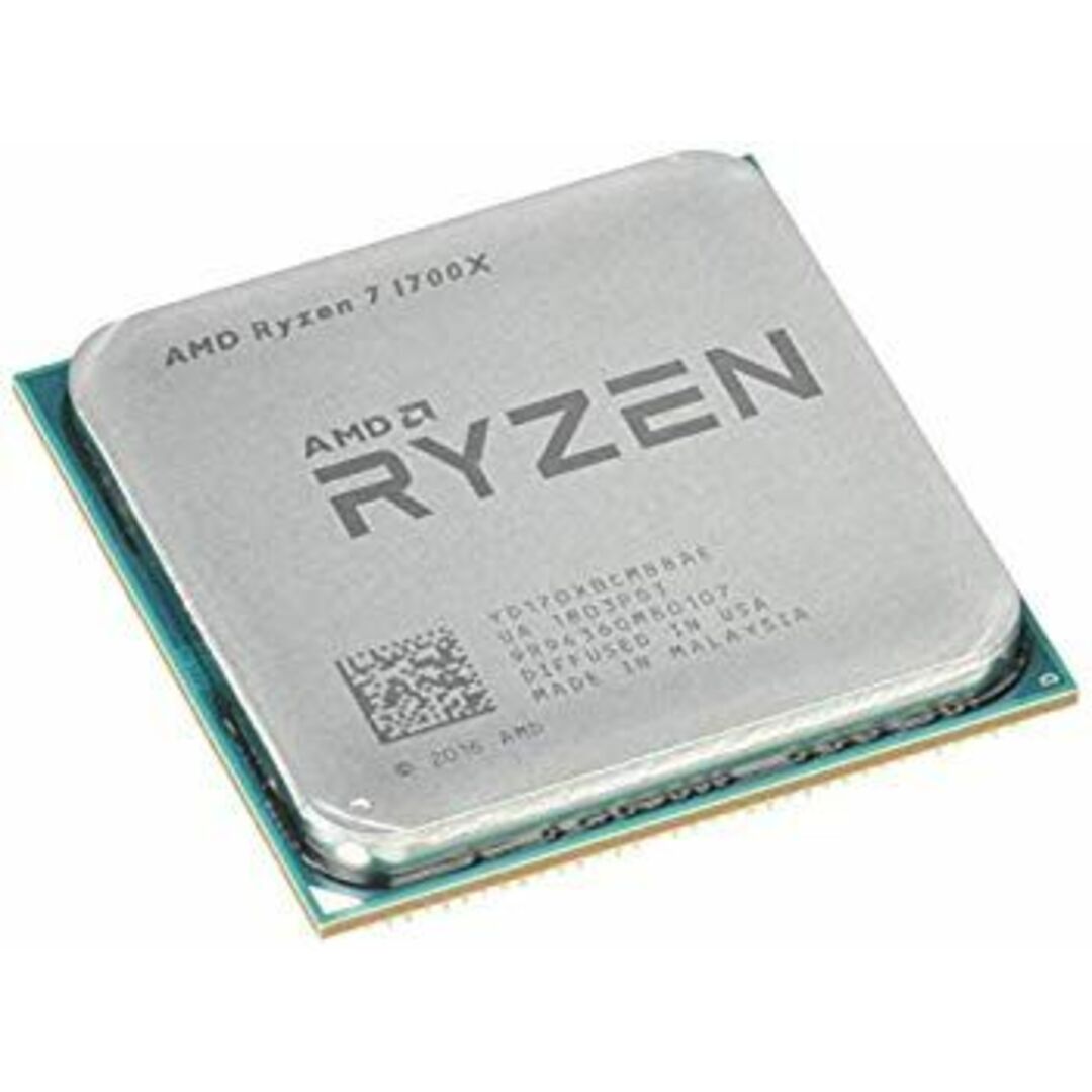AMD CPU Ryzen7 1700X AM4 YD170XBCAEWOF dwos6rj スマホ/家電/カメラのPC/タブレット(PCパーツ)の商品写真