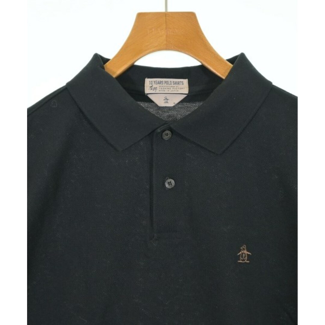 Munsingwear - Munsingwear マンシングウェア ポロシャツ 3L 黒 Munsingwear - Munsingwear マンシングウェア ポロシャツ 3L 黒
