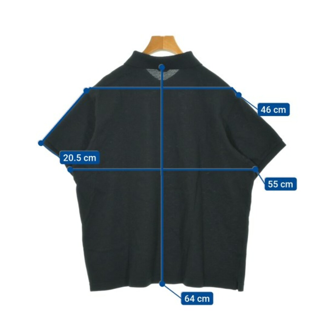 Munsingwear - Munsingwear マンシングウェア ポロシャツ 3L 黒 Munsingwear - Munsingwear マンシングウェア ポロシャツ 3L 黒