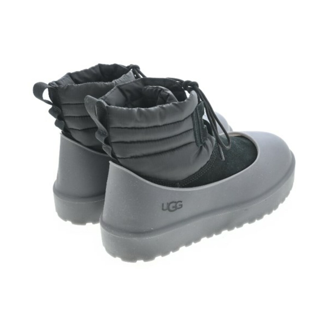 UGG - UGG アグ ブーツ -(23cm位) 黒xグレー 【古着】【中古】の UGG - UGG アグ ブーツ -(23cm位) 黒xグレー 【古着】【中古】の