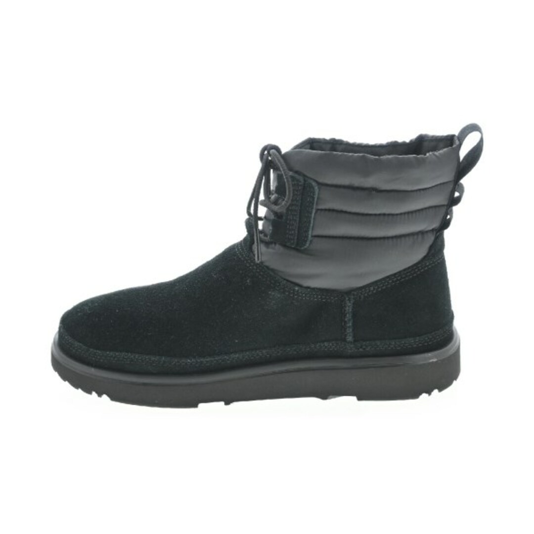 UGG - UGG アグ ブーツ -(23cm位) 黒xグレー 【古着】【中古】の UGG - UGG アグ ブーツ -(23cm位) 黒xグレー 【古着】【中古】の