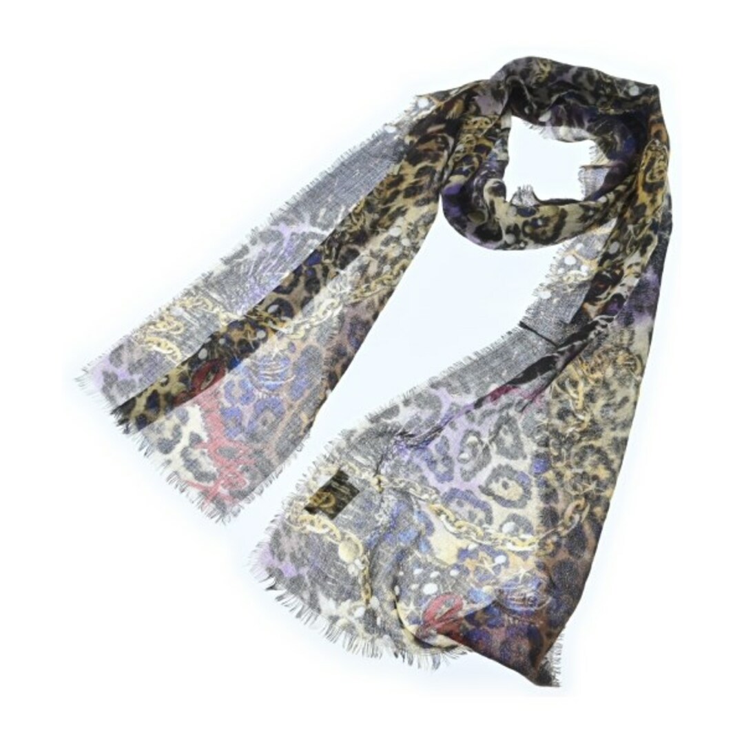 JIMMY CHOO - JIMMY CHOO ジミーチュー ストール - ベージュx黒x JIMMY CHOO - JIMMY CHOO ジミーチュー ストール - ベージュx黒x