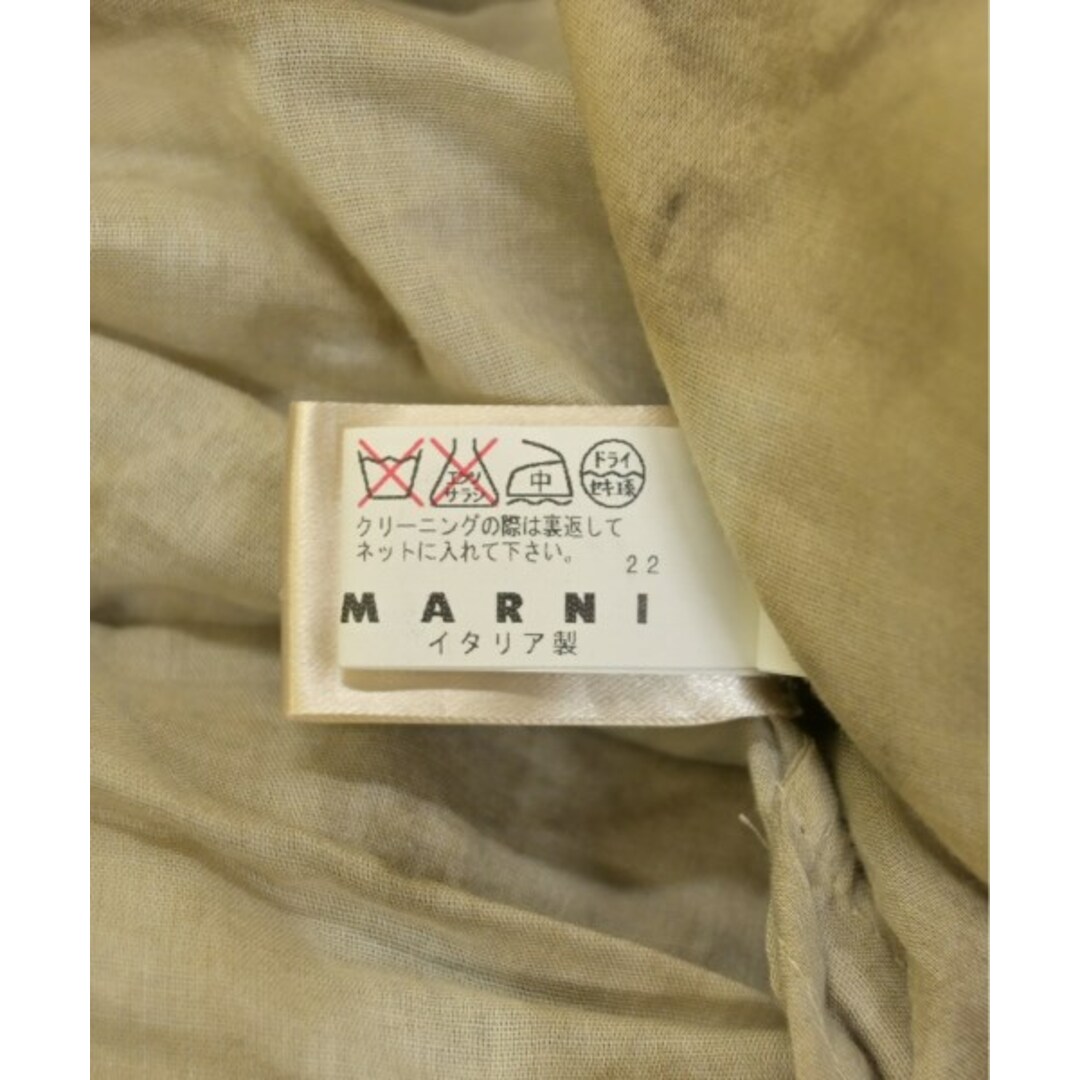 MARNI - MARNI マルニ ワンピース 40(M位) ベージュxグレー系(総 MARNI - MARNI マルニ ワンピース 40(M位) ベージュxグレー系(総