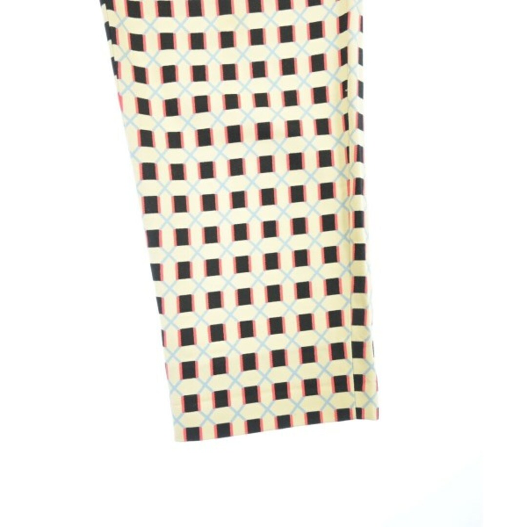 MARNI - MARNI マルニ スラックス 38(M位) 黄x黒xピンク等(総柄 MARNI - MARNI マルニ スラックス 38(M位) 黄x黒xピンク等(総柄