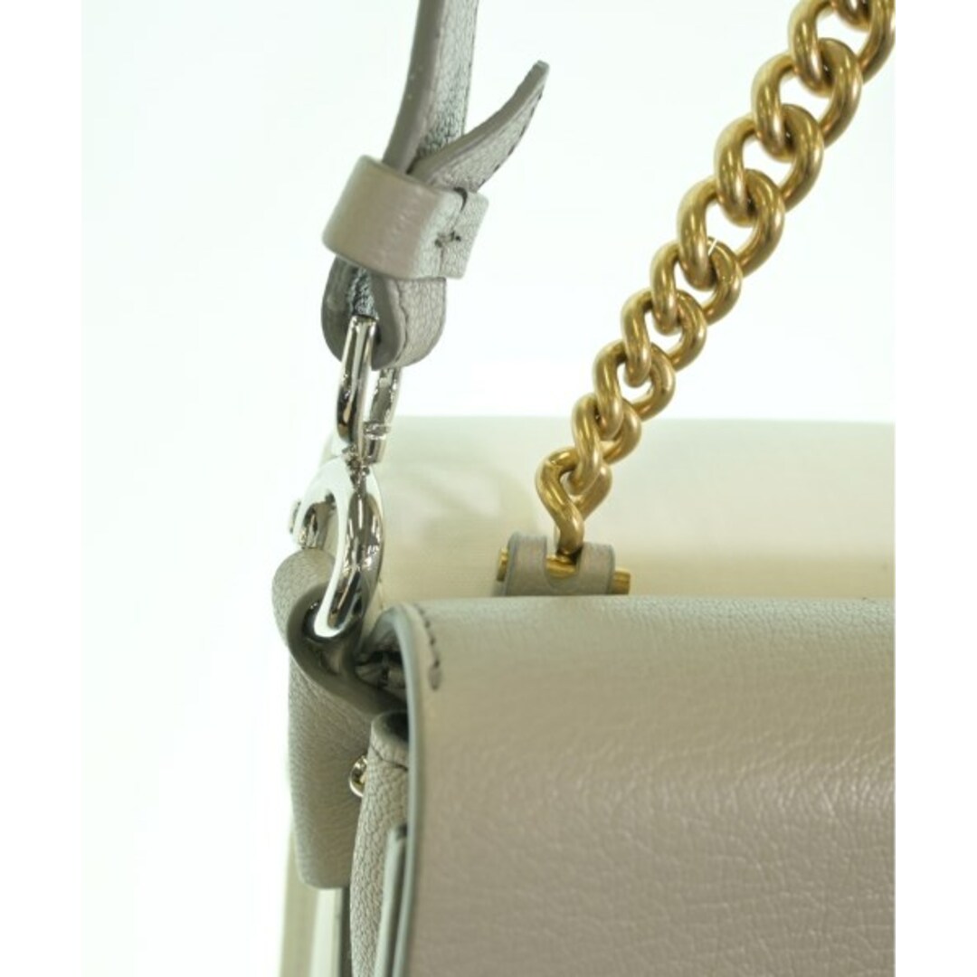 Maison Margiela ショルダーバッグ - ベージュx白 【古着 Maison Margiela ショルダーバッグ - ベージュx白 【古着
