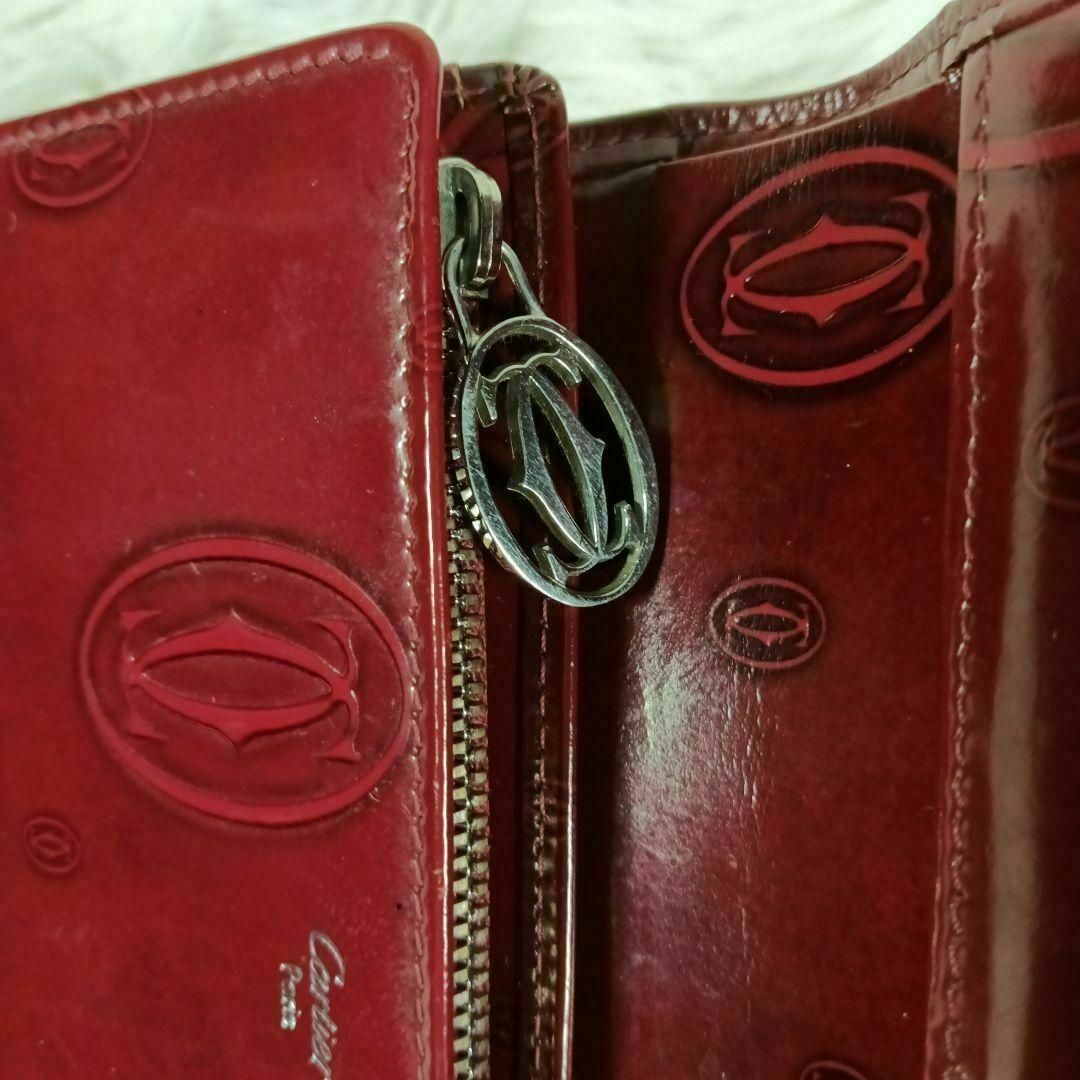 Cartier - 【Cartier】カルティエ 折り財布 財布 ハッピー Cartier - 【Cartier】カルティエ 折り財布 財布 ハッピー