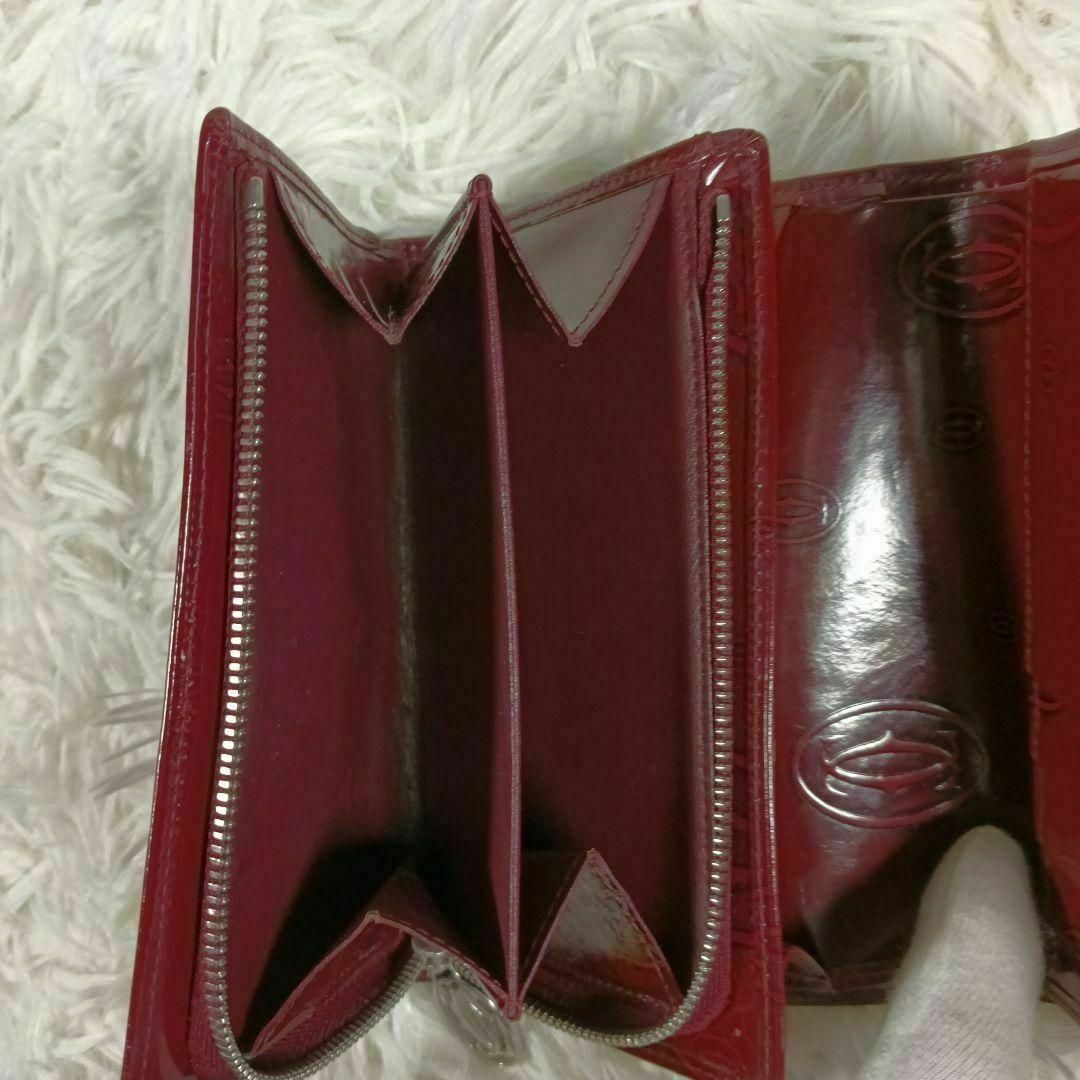 Cartier - 【Cartier】カルティエ 折り財布 財布 ハッピー Cartier - 【Cartier】カルティエ 折り財布 財布 ハッピー