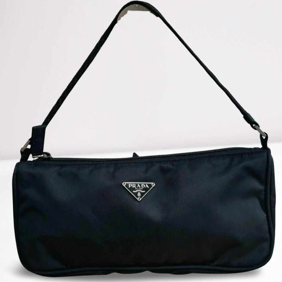 PRADA - 【美品】PRADA プラダ アクセサリーポーチ ハンドバッグ PRADA - 【美品】PRADA プラダ アクセサリーポーチ ハンドバッグ