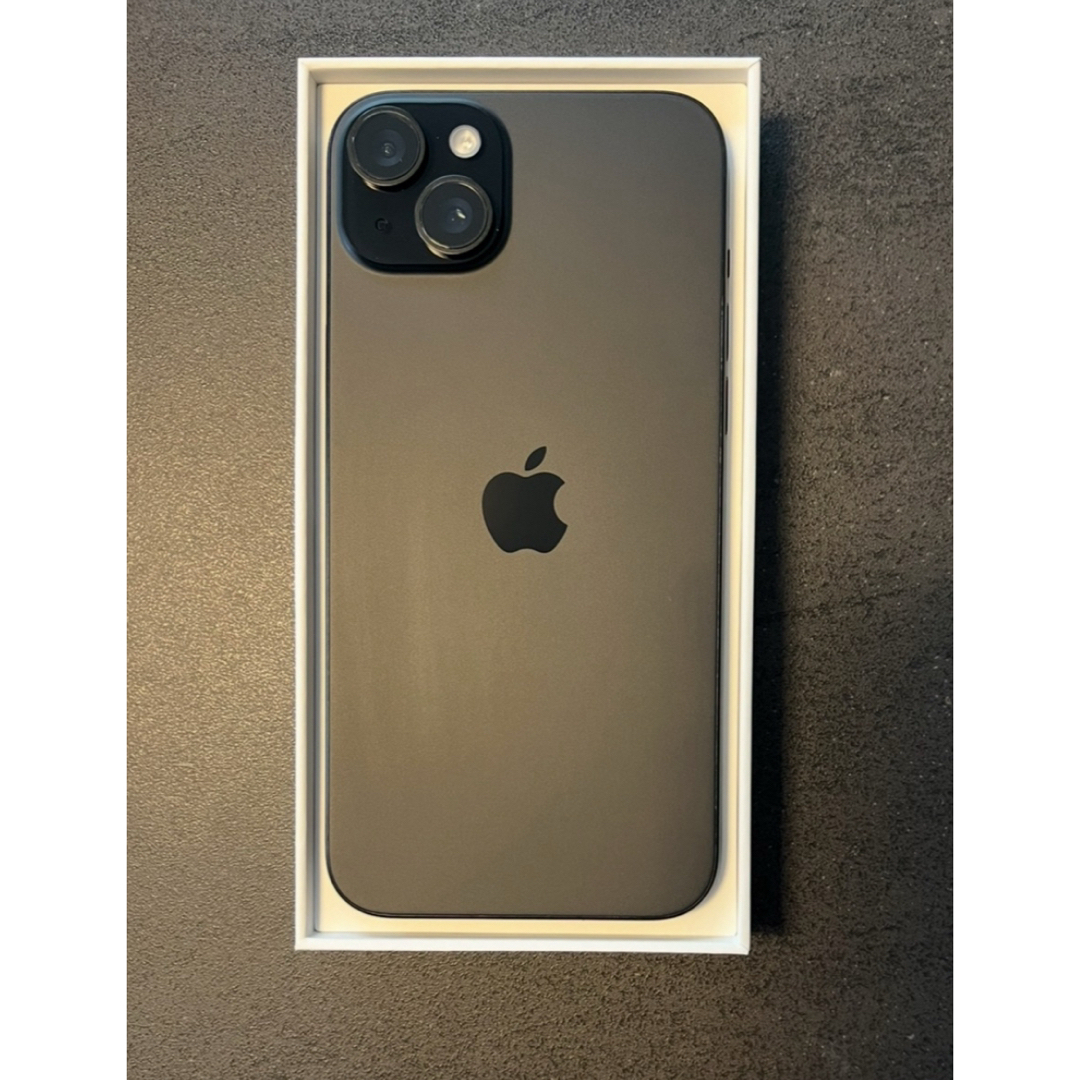 iPhone - iphone 15 Plus 128GB バッテリ97% ブラック充放電86回 iPhone - iphone 15 Plus 128GB バッテリ97% ブラック充放電86回