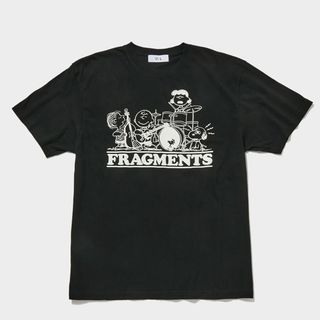 FRAGMENT - WEEKEND SEQUEL ロゴ刺繍 Tシャツ 藤原ヒロシ 黒 FRAGMENT - WEEKEND SEQUEL ロゴ刺繍 Tシャツ 藤原ヒロシ 黒