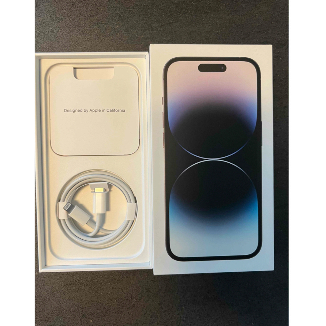 iPhone - iphone 14 Pro 128GB バッテリー100% ブラック 日本 iPhone - iphone 14 Pro 128GB バッテリー100% ブラック 日本
