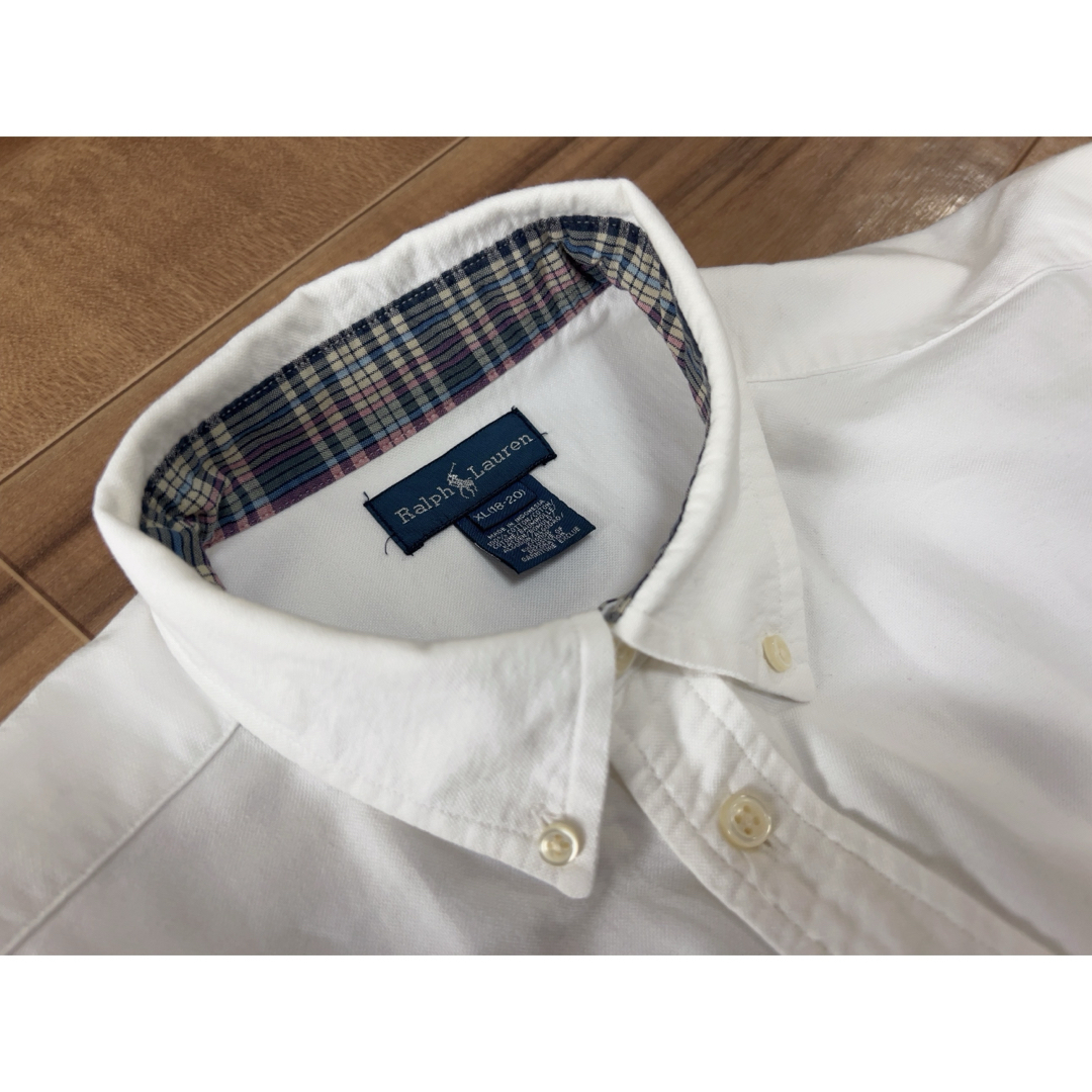 Ralph Lauren - 極美品 ラルフローレン ホワイト 白 ビッグ Ralph Lauren - 極美品 ラルフローレン ホワイト 白 ビッグ