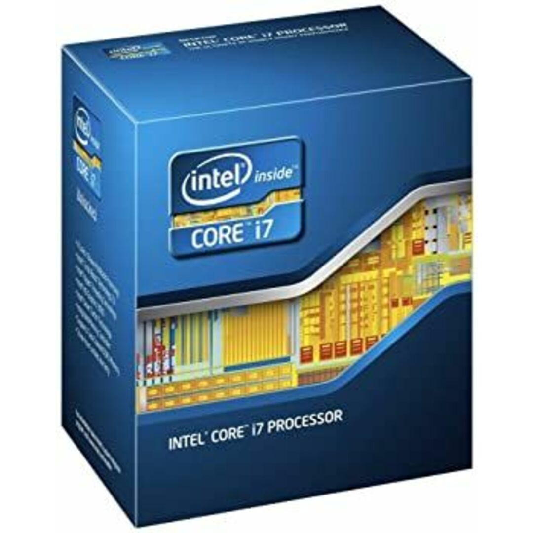 Intel CPU Core i7 3770 3.4GHz 8M LGA1155 Ivy Bridge BX80637I73770 スマホ/家電/カメラのPC/タブレット(PCパーツ)の商品写真